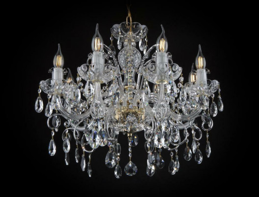 Noble Design Lampa z Kryształowe kamienie świecznik żyrandol Lampy sufitowe