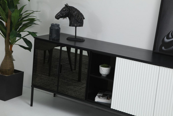 Kredens Kredens Drewno Nowoczesny Biały Salon Komody Design