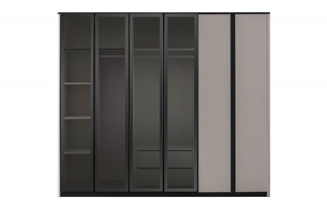 Szafka drewniana Szafa Szafa Szafa Modern Grey