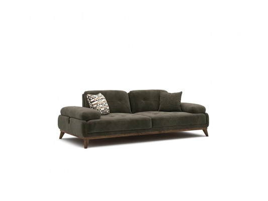 Szara Sofa Dwuosobowa Meble Tapicerowane Meble Luksusowy Salon Podkładka Materiał