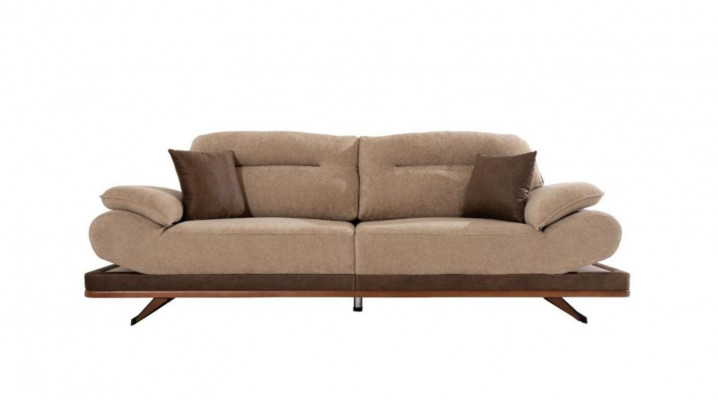 Designerski zestaw do salonu z 2x 3-miejsce siedzące sofy I 2x Fotel nowy 4-częściowy.