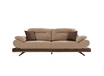 Designerski zestaw do salonu z 2x 3-miejsce siedzące sofy I 2x Fotel nowy 4-częściowy.