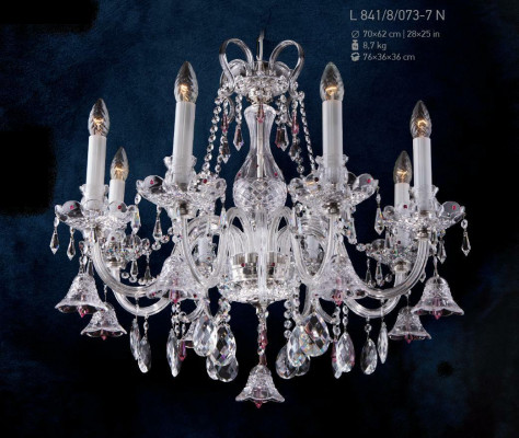 kryształowa żyrandol lampa wisząca Lampa Bohemia Lampa sufitowa