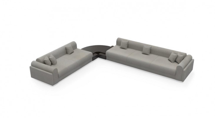 Narożnikowa kanapa L-Shape Włókienniczy Narożnik Sofa Podkładka Premium Couch Kanapy Meble