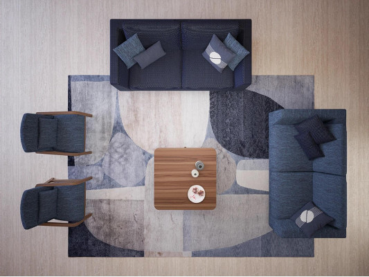 Salon nowoczesna sofa materiałowa dwuosobowa sofa kanapa luksusowe designerskie meble