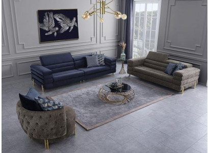 Zestaw do salonu Zestaw sofowy 431 miejsce do siedzenia Luxury Meble Design Meble tapicerowane