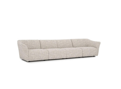 Salon Meble tapicerowane Włókienniczy Sofa Kanapa Czteroosobowa Nowoczesny Design Meble