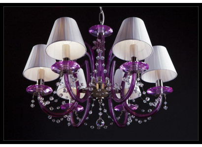 Lampa wisząca Lampa sufitowa Reflektor sufitowy Spot żyrandol Bohemia z kloszem wspornikowym
