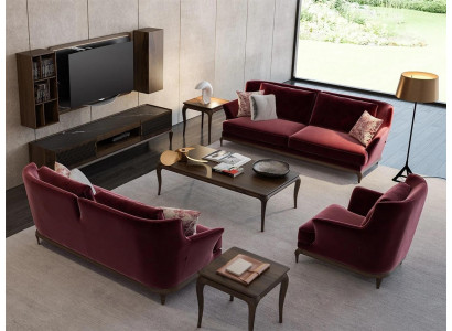 Luksusowy Nowy Zestaw sofowy do salonu, designerska sofa materiałowa Fotel