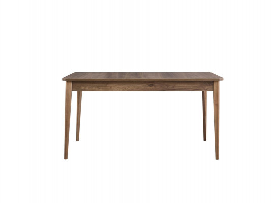 Stół do jadalni Stół obiadowy Tabela Drewno Brown rozkładany 160 cm jadalnia