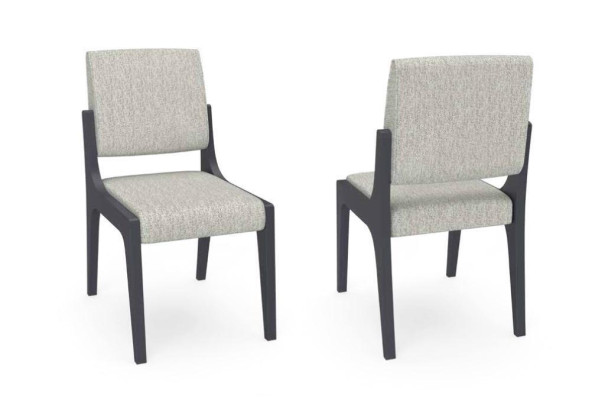 Szare Krzesło jadalnia Luxury Meble Design Eleganckie Krzesło Nowoczesne Drewno Nowość