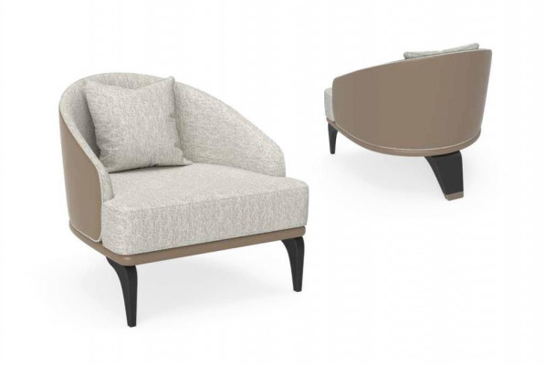 Nowoczesny design Fotel EarsFotel Luksusowy design Salon Jednomiejscowy Nowoczesny nowy