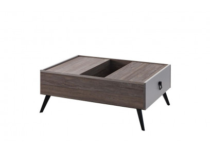 stolik kawowy sofa stolik Drewno Stolik stolik kawowy szary salon