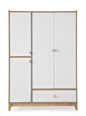 Stylowa Szafa Białe Drewno Szafa Design żłobek Meble
