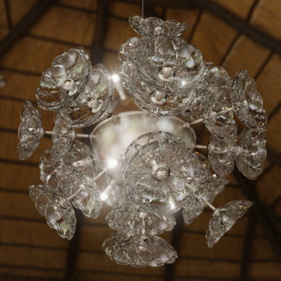 Elite żyrandol Bohemia Flower Sufitowa lampa sufitowa