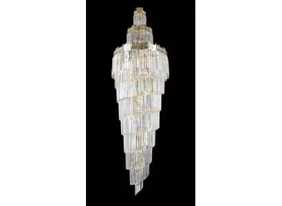 żyrandol Lampa sufitowa luksusowy design kryształowa lampa do salonu Lampa złota