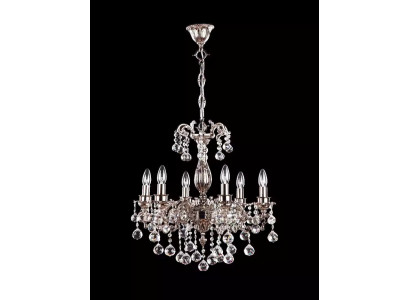 Lampa żyrandol Lampa klasyczny luksusowy salon Chrome kryształ