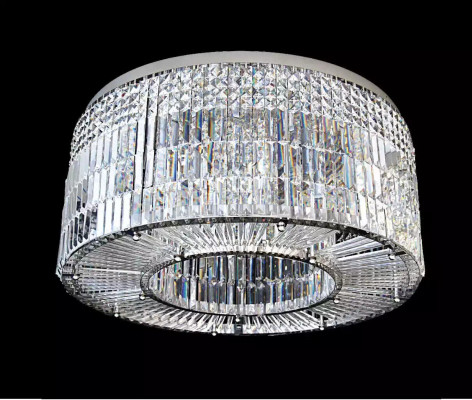 żyrandol Modern Designer 16 Lampa wisząca Chrome Salon kryształ