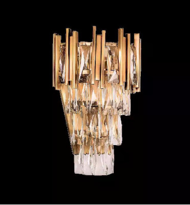 Lampa sufitowa żyrandol żyrandol do salonu złota Sypialnia