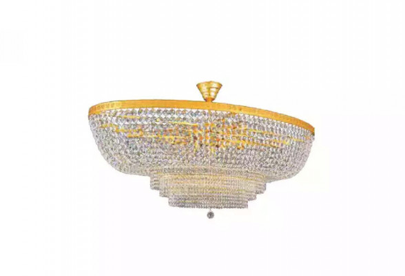 Żyrandol sufitowy luksusowy żyrandol Lampa sufitowa żyrandol kryształowy złoty Lampa