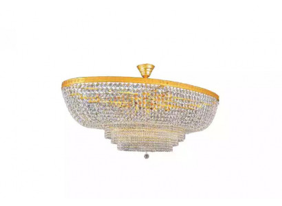 Żyrandol sufitowy luksusowy żyrandol Lampa sufitowa żyrandol kryształowy złoty Lampa