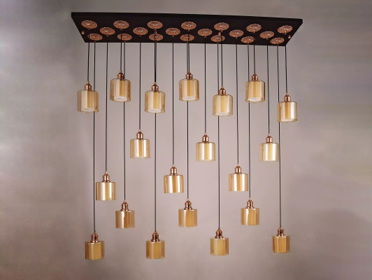 Lampa sufitowa żyrandol żyrandol sufitowy żyrandol Lampa Modern Gold