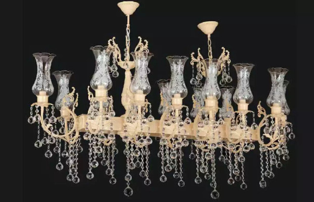 Luksusowy żyrandol sufitowy Stół obiadowy Lampa żyrandol Lampa sufitowa żyrandol kryształowy