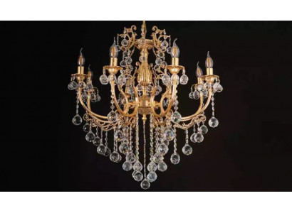 żyrandol kryształ Luksusowy żyrandol sufitowy żyrandol Lampa sufitowa Gold Lampa