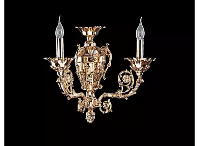 Klasyczny kinkiet Lampa żyrandol Kinkiety Lampa Ściana kryształowa