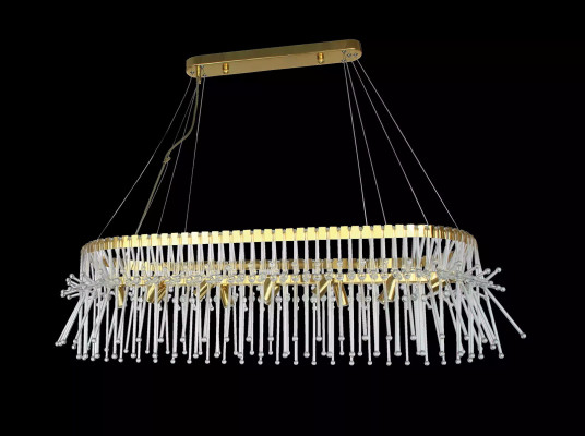 Stół obiadowy Lampa Lampa sufitowa żyrandol żyrandol sufitowy luksusowy złoty żyrandol Szkło