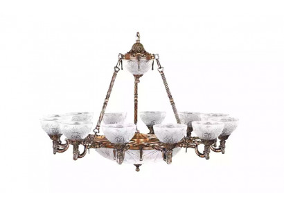 Lampa sufitowa żyrandol Lampa Lampa sufitowa żyrandol Szkło 122cm Lampy