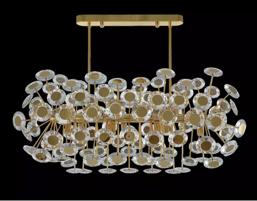 żyrandol Luksusowy Salon w Stylu Nowoczesnej Sypialnia Lampa Lampa Złota