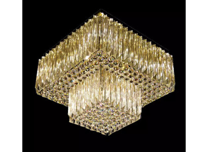 żyrandol lampa sufitowa salon złota luksus Oświetlenie kryształowe
