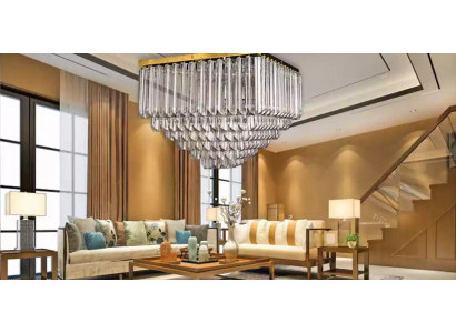 żyrandol Lampa sufitowa lampa wisząca nowy salon złoty nowoczesny