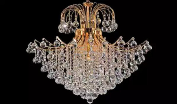 Luksusowy żyrandol żyrandol Lampa sufitowa żyrandol sufitowy Lampy Gold Art