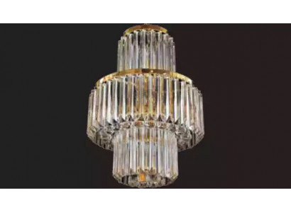 Żyrandol sufitowy luksusowy złoty żyrandol Lampa sufitowa żyrandol kryształowy Art