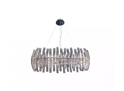 żyrandol Crystal dla Salon w luksusowym kolorze Chromu