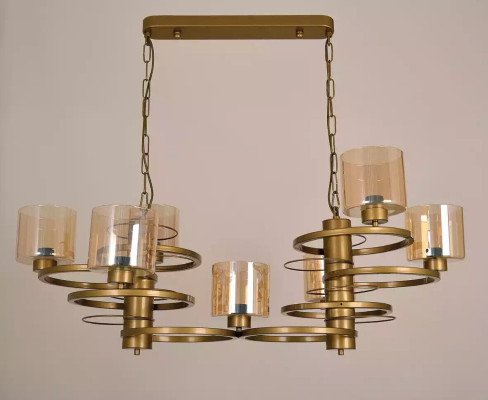 Lampa sufitowa Nowoczesna nowa Lampa sufitowa do salonu Sypialnia złota