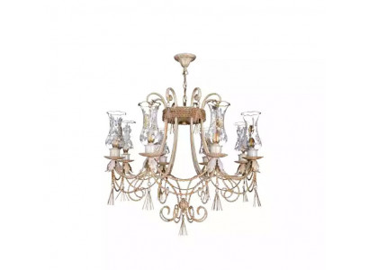 Luksusowy żyrandol sufitowy żyrandol Lampa sufitowa Lampy Szkło Beige
