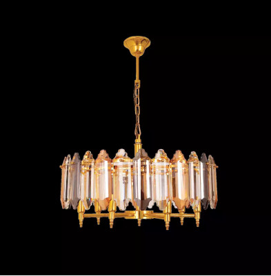 żyrandol Gold Lampa sufitowa Lampa Lampa Złota lampa wisząca 60x75cm