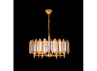 żyrandol Gold Lampa sufitowa Lampa Lampa Złota lampa wisząca 60x75cm