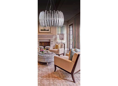 żyrandol lampa wisząca salon błyszczący kryształ nowy luksus