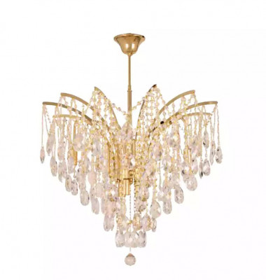 Eleganckie kryształowe żyrandole do ekskluzywnych lamp designerskich do salonu