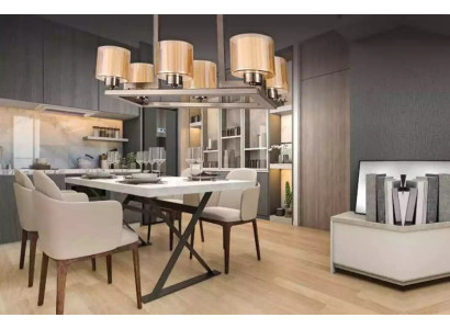 Lampa sufitowa w stylu nowoczesnym Design Współczesne oświetlenie jadalnia