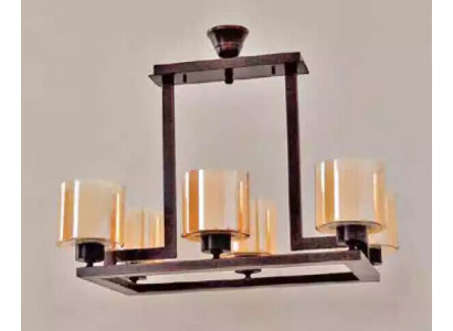 Lampa sufitowa nowoczesny żyrandol Szkło jadalnia Lampa luksusowe światła