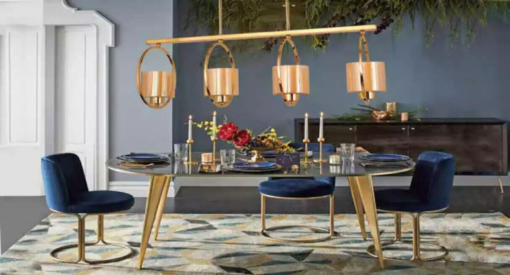 Lampa sufitowa Lampa sufitowa Lampa Lampa Lustre Glass luksusowa jadalnia