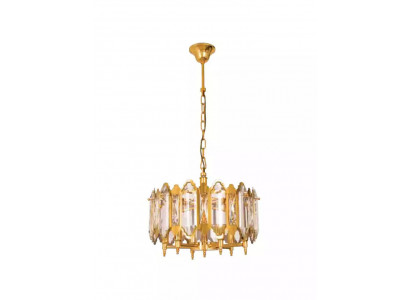 żyrandol Salon Styl Nowoczesny Lampa Złota Sypialnia Luksus