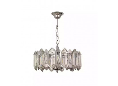 żyrandol luksusowa lampa sufitowa do kuchni salonu lampa nowa srebrna