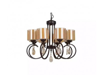 Lampa sufitowa salon lampy sufitowe jasny klosz żyrandol szkło luksusowe