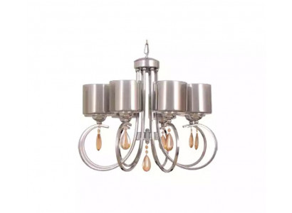 Lampa sufitowa piękne lampy szklane Lampy Lampy żyrandol do salonu luksusowy srebrny